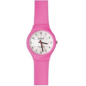 Prestige Medical student scrub watch water-resistant plastic strap -Pink